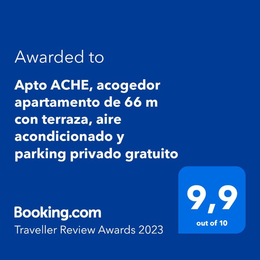 Apto Ache, Acogedor Apartamento De 66 M Con Terraza, Aire Acondicionado Y Parking Privado Gratuito Los Abrigos Esterno foto